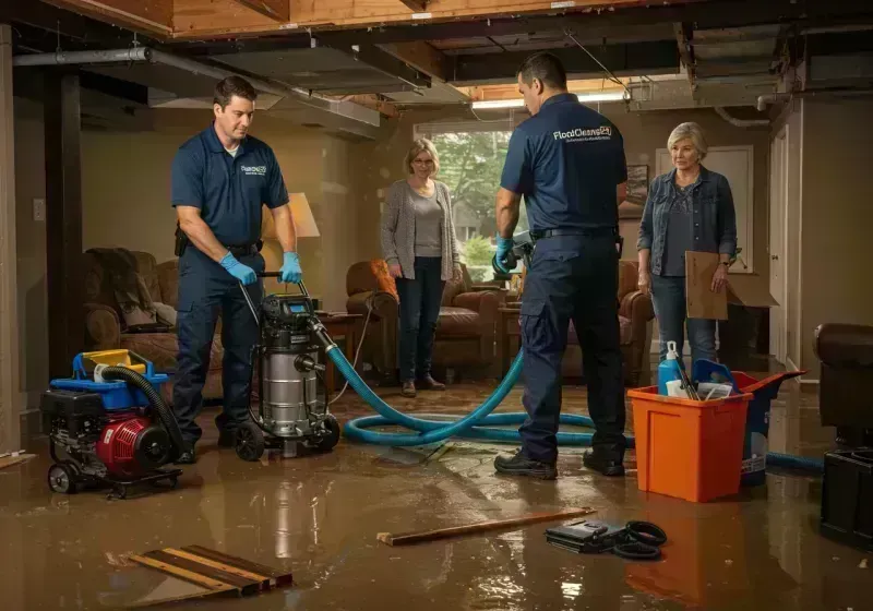 Basement Water Extraction and Removal Techniques process in Wanatah, IN